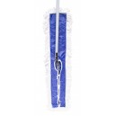 Dust Mop for Dry Floors - with 60'' Handle  -  48" (121.9 cm) -  White/Blue