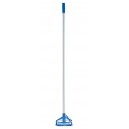 Mop Handle with Quick Click Frame - 5' (1.5 m) - Blue