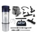 Central Vacuum JV700LSHA11EZ from Johnny Vac,  With 30 ' Hose, Power Nozzle  and Accessories