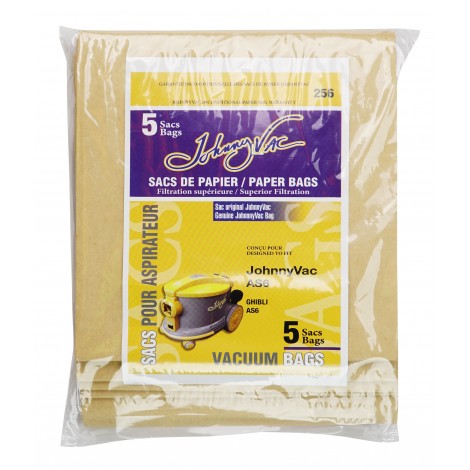 Paper Bag for Johnny Vac Vacuum AS6 - Pack of 5 Bags
