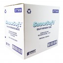 Virgin Bathroom Tissue - 2-Ply - Box of 48 Rolls of 500 Sheets - 4.25" X 3.5" - SUNSET Snow Soft 7500