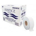 Commercial Jumbo Bathroom Tissue - 10 lbs - 2-Ply - Box of 8 Rolls - White - Avantage Plus AV8330210