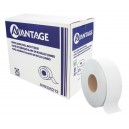 Commercial Jumbo Bathroom Tissue - 12lbs - Box of 8 Rolls - White - ABP AV8330212