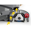 Autorécureuse, Ghibli Rolly NRG, avec batteries rechargeables au lithium et chargeur, double réservoir, système d'essuyage à double aspiration alternée - Ghibli 13.5075.00