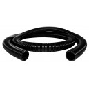 Boyau pour aspirateur central - 3m  (10') - 32 mm (1 ¼") dia - noir - anti-écrasement - Zephlex